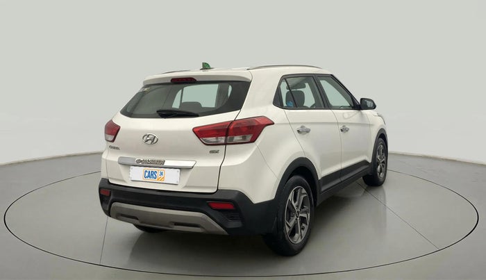 2018 Hyundai Creta SX AT 1.6 DIESEL, Diesel, Automatic, 93,610 km, Right Back Diagonal