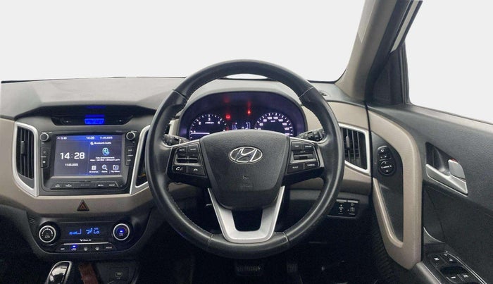 2018 Hyundai Creta SX AT 1.6 DIESEL, Diesel, Automatic, 93,610 km, Steering Wheel Close Up