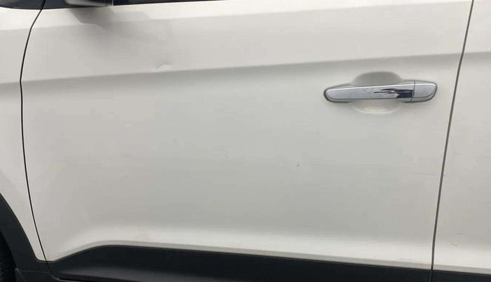 2018 Hyundai Creta SX AT 1.6 DIESEL, Diesel, Automatic, 93,610 km, Front passenger door - Slightly dented