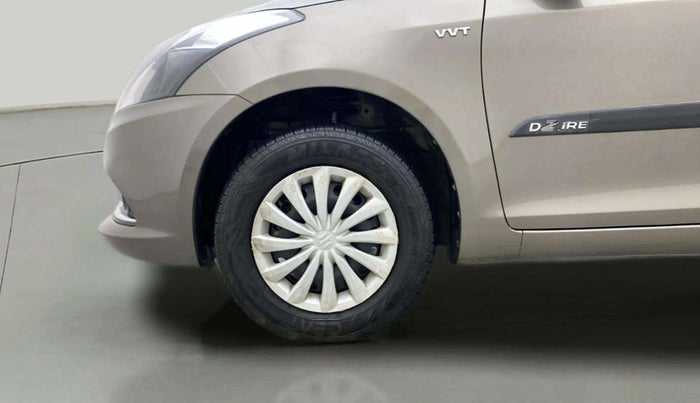 2017 Maruti Dzire VXI, Petrol, Manual, 54,376 km, Left Front Wheel