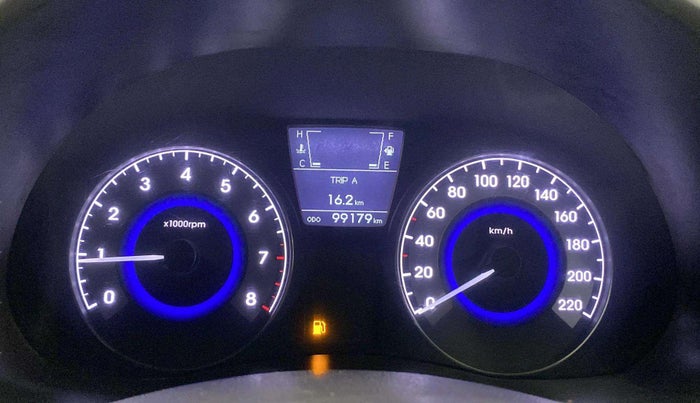 2014 Hyundai Verna FLUIDIC 1.6 VTVT SX OPT, Petrol, Manual, 99,145 km, Odometer Image
