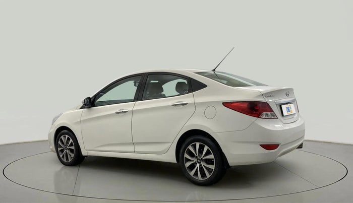 2014 Hyundai Verna FLUIDIC 1.6 VTVT SX OPT, Petrol, Manual, 99,145 km, Left Back Diagonal