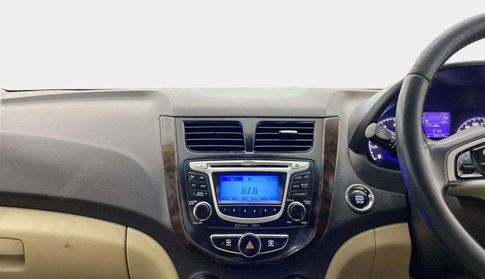 2014 Hyundai Verna FLUIDIC 1.6 VTVT SX OPT, Petrol, Manual, 99,145 km, Air Conditioner