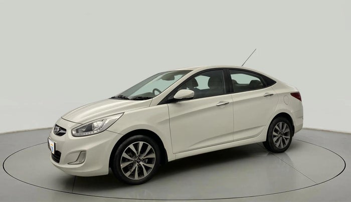 2014 Hyundai Verna FLUIDIC 1.6 VTVT SX OPT, Petrol, Manual, 99,145 km, Left Front Diagonal