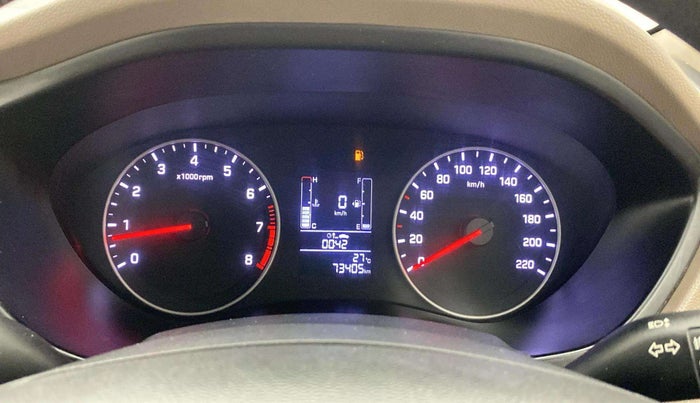 2018 Hyundai Elite i20 ASTA 1.2, Petrol, Manual, 73,403 km, Odometer Image