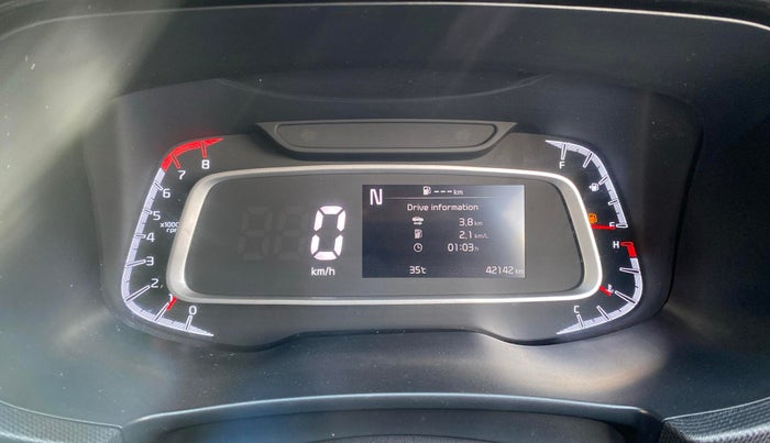 2021 KIA SONET GTX PLUS 1.0 IMT, Petrol, Manual, 42,133 km, Odometer Image