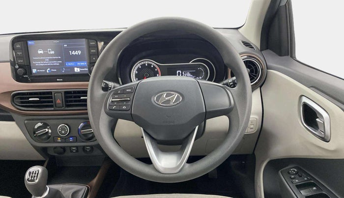 2020 Hyundai AURA SX 1.2, Petrol, Manual, 12,085 km, Steering Wheel Close Up