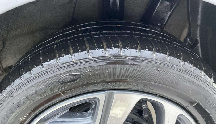 2020 Hyundai AURA SX 1.2, Petrol, Manual, 12,085 km, Left Rear Tyre Tread