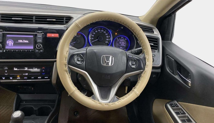 2015 Honda City 1.5L I-VTEC V MT, Petrol, Manual, 61,039 km, Steering Wheel Close Up