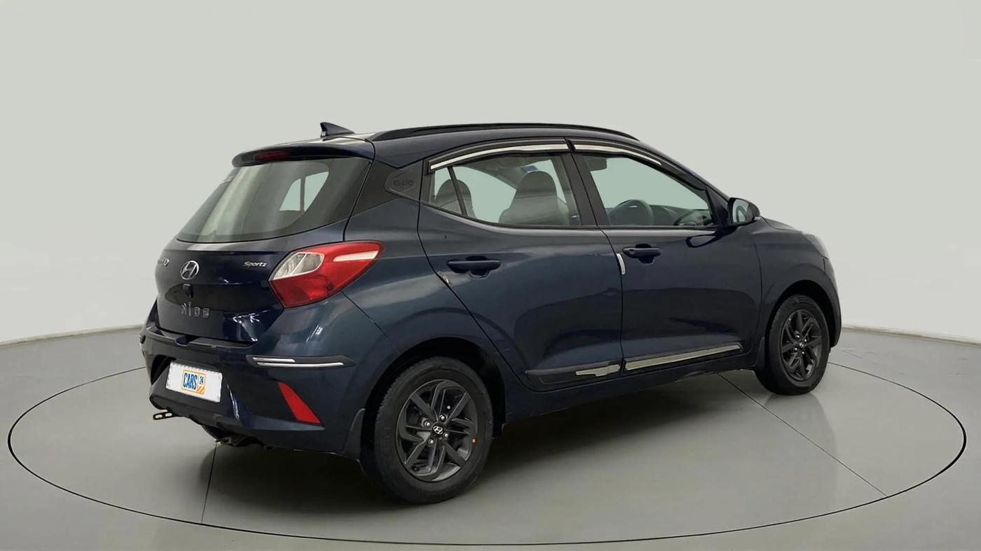 2021 Hyundai GRAND I10 NIOS SPORTZ 1.2 KAPPA VTVT, Petrol, Manual, 26,032 km, Right Back Diagonal
