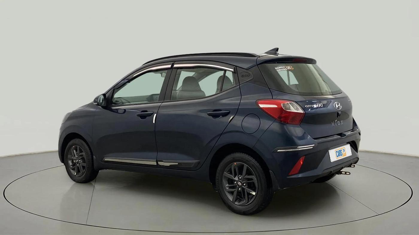 2021 Hyundai GRAND I10 NIOS SPORTZ 1.2 KAPPA VTVT, Petrol, Manual, 26,032 km, Left Back Diagonal