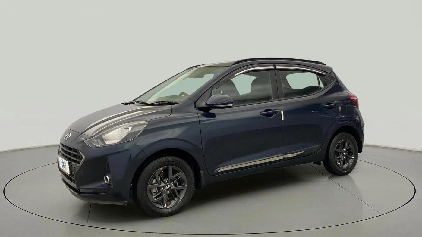 2021 Hyundai GRAND I10 NIOS SPORTZ 1.2 KAPPA VTVT, Petrol, Manual, 26,032 km, Left Front Diagonal
