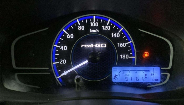 2021 Datsun Redi Go T(O) 1.0, Petrol, Manual, 51,157 km, Odometer Image