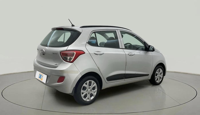 2014 Hyundai Grand i10 SPORTZ 1.2 KAPPA VTVT, Petrol, Manual, 38,983 km, Right Back Diagonal