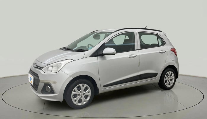 2014 Hyundai Grand i10 SPORTZ 1.2 KAPPA VTVT, Petrol, Manual, 38,983 km, Left Front Diagonal