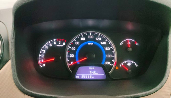 2014 Hyundai Grand i10 SPORTZ 1.2 KAPPA VTVT, Petrol, Manual, 38,983 km, Odometer Image