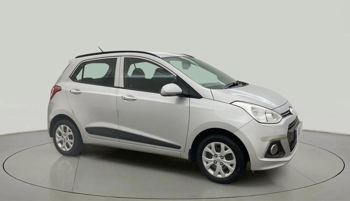 2014 Hyundai Grand i10 SPORTZ 1.2 KAPPA VTVT, Petrol, Manual, 38,983 km, Right Front Diagonal