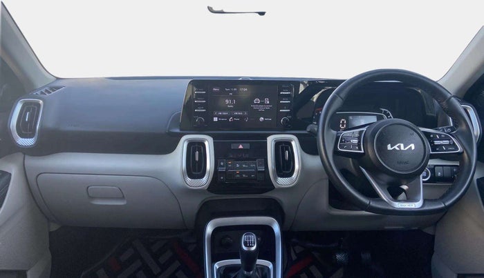2022 KIA SONET HTX 1.0 IMT, Petrol, Manual, 46,910 km, Dashboard