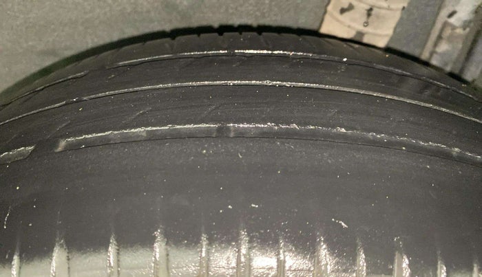 2017 Nissan Micra XV CVT, Petrol, Automatic, 44,940 km, Left Rear Tyre Tread
