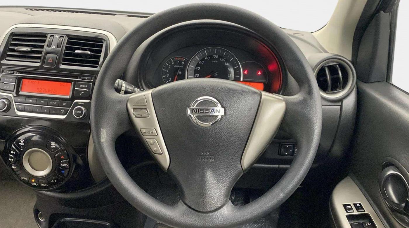 2017 Nissan Micra XV CVT, Petrol, Automatic, 45,043 km, Steering Wheel Close Up