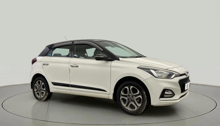 2019 Hyundai Elite i20 SPORTZ PLUS 1.2 DUAL TONE, Petrol, Manual, 47,321 km, Right Front Diagonal