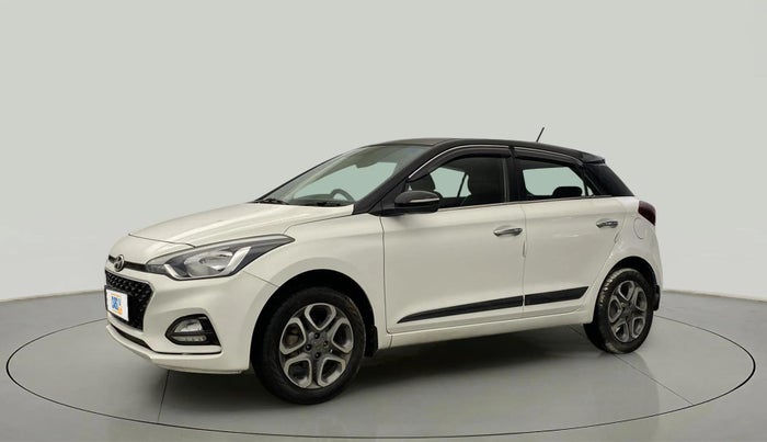 2019 Hyundai Elite i20 SPORTZ PLUS 1.2 DUAL TONE, Petrol, Manual, 47,321 km, Left Front Diagonal