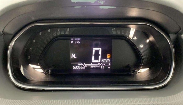 2023 Tata TIGOR XMA PETROL, Petrol, Automatic, 53,001 km, Odometer Image