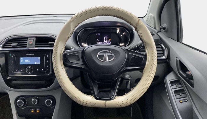 2023 Tata TIGOR XMA PETROL, Petrol, Automatic, 53,001 km, Steering Wheel Close Up