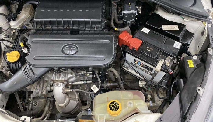 2023 Tata TIGOR XMA PETROL, Petrol, Automatic, 53,001 km, Engine View - Left