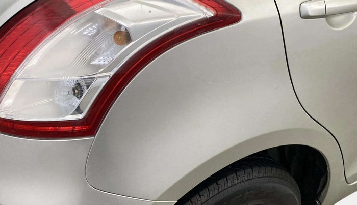 2015 Maruti Swift VXI, Petrol, Manual, 8,216 km, Right quarter panel - Minor scratches
