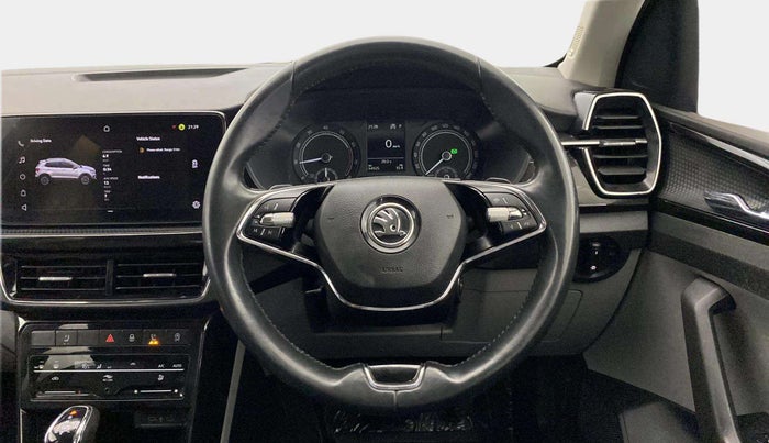 2021 Skoda KUSHAQ STYLE 1.5L TSI DSG, Petrol, Automatic, 64,916 km, Steering Wheel Close Up