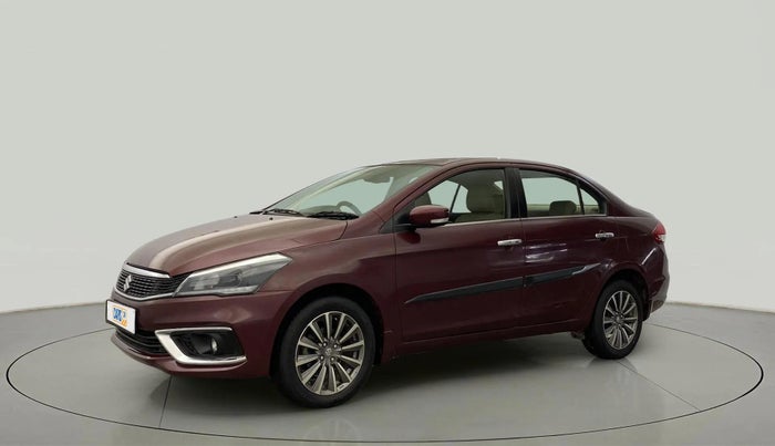 2019 Maruti Ciaz ALPHA  AT 1.5 SHVS PETROL, Petrol, Automatic, 47,834 km, Left Front Diagonal