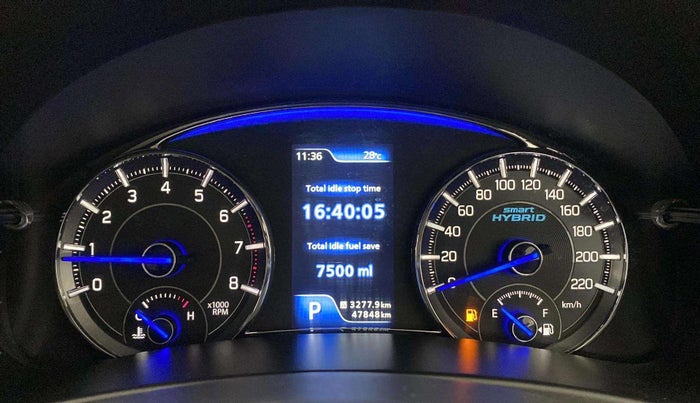 2019 Maruti Ciaz ALPHA  AT 1.5 SHVS PETROL, Petrol, Automatic, 47,834 km, Odometer Image