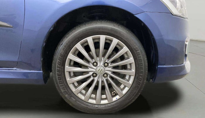 2018 Maruti Ciaz S 1.4 MT PETROL, Petrol, Manual, 98,133 km, Right Front Wheel