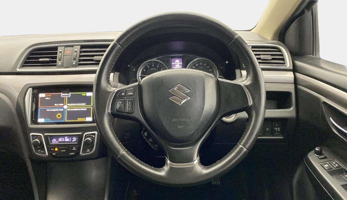 2018 Maruti Ciaz S 1.4 MT PETROL, Petrol, Manual, 98,133 km, Steering Wheel Close Up