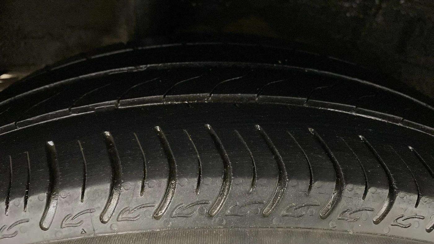 2022 Honda Amaze 1.2L I-VTEC VX CVT, Petrol, Automatic, 46,094 km, Right Rear Tyre Tread