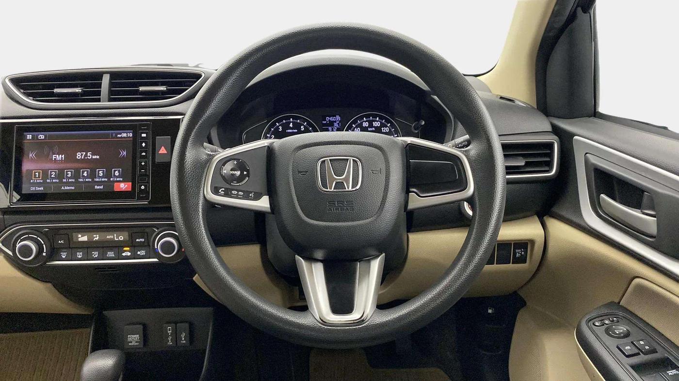 2022 Honda Amaze 1.2L I-VTEC VX CVT, Petrol, Automatic, 46,094 km, Steering Wheel Close Up