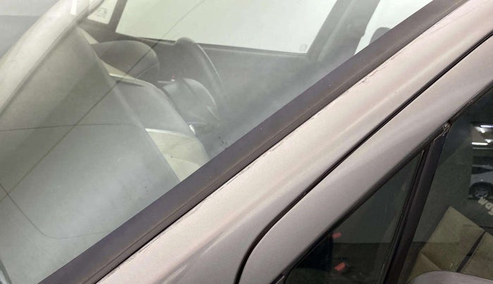 2014 Maruti Wagon R 1.0 LXI, Petrol, Manual, 61,319 km, Left A pillar - Minor scratches