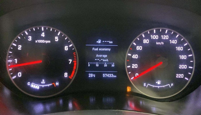 2019 Hyundai Elite i20 ASTA 1.2 (O), Petrol, Manual, 57,400 km, Odometer Image