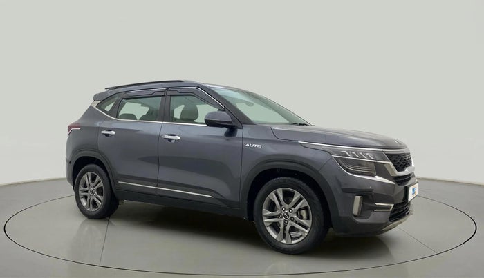 2021 KIA SELTOS HTX PLUS AT1.5 DIESEL, Diesel, Automatic, 31,876 km, Right Front Diagonal