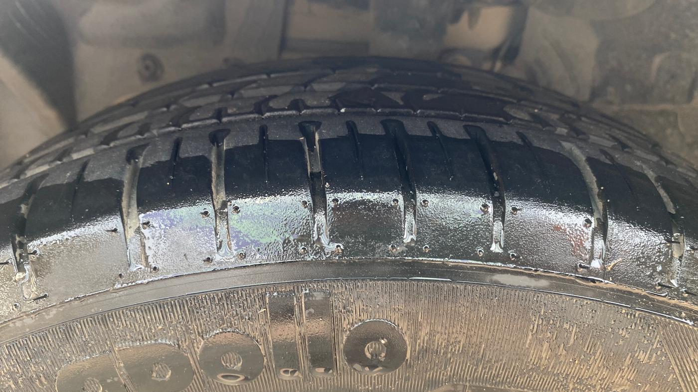 2019 Ford Figo Aspire TITANIUM1.5 DIESEL, Diesel, Manual, 96,681 km, Left Front Tyre Tread