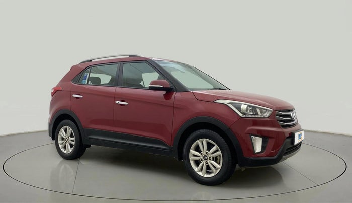 2017 Hyundai Creta SX PLUS 1.6 PETROL, Petrol, Manual, 73,653 km, Right Front Diagonal