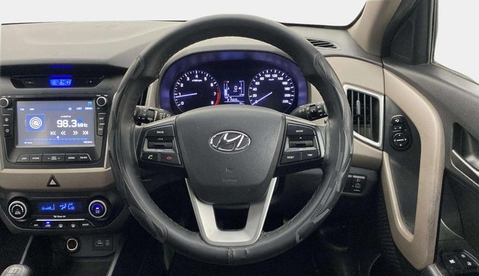 2017 Hyundai Creta SX PLUS 1.6 PETROL, Petrol, Manual, 73,653 km, Steering Wheel Close Up