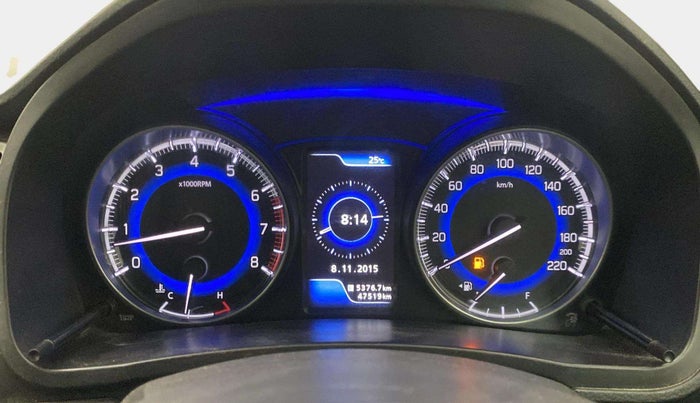 2016 Maruti Baleno ZETA PETROL 1.2, Petrol, Manual, 47,512 km, Odometer Image