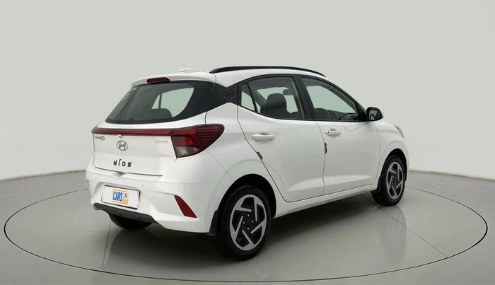 2023 Hyundai GRAND I10 NIOS SPORTZ 1.2 KAPPA VTVT CNG, CNG, Manual, 37,837 km, Right Back Diagonal