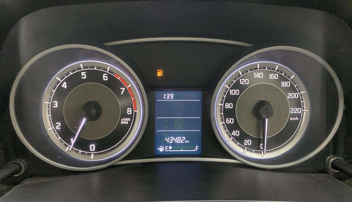 2018 Maruti Dzire VXI, Petrol, Manual, 43,451 km, Odometer Image