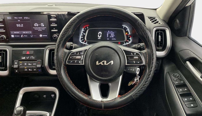2022 KIA SONET HTK PLUS 1.2, Petrol, Manual, 61,237 km, Steering Wheel Close Up
