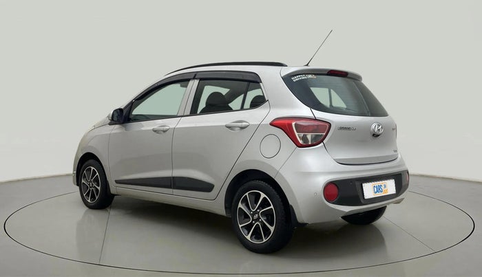 2018 Hyundai Grand i10 SPORTZ (O) AT 1.2 KAPPA VTVT, Petrol, Automatic, 6,422 km, Left Back Diagonal