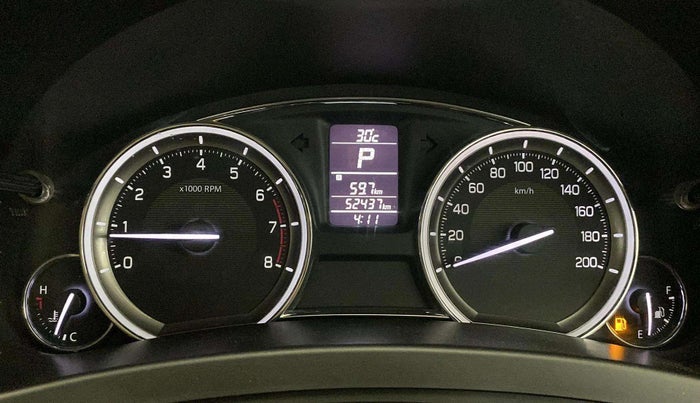 2016 Maruti Ciaz ZXI AT, Petrol, Automatic, 52,426 km, Odometer Image