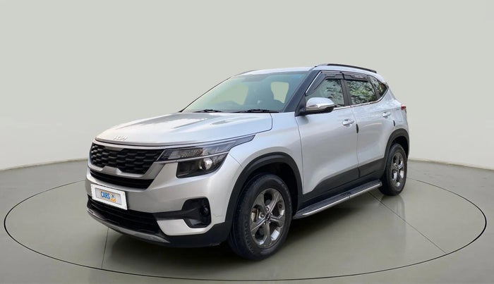 2023 KIA SELTOS  HTK PLUS 1.5 PETROL MT, Petrol, Manual, 7,828 km, Left Front Diagonal